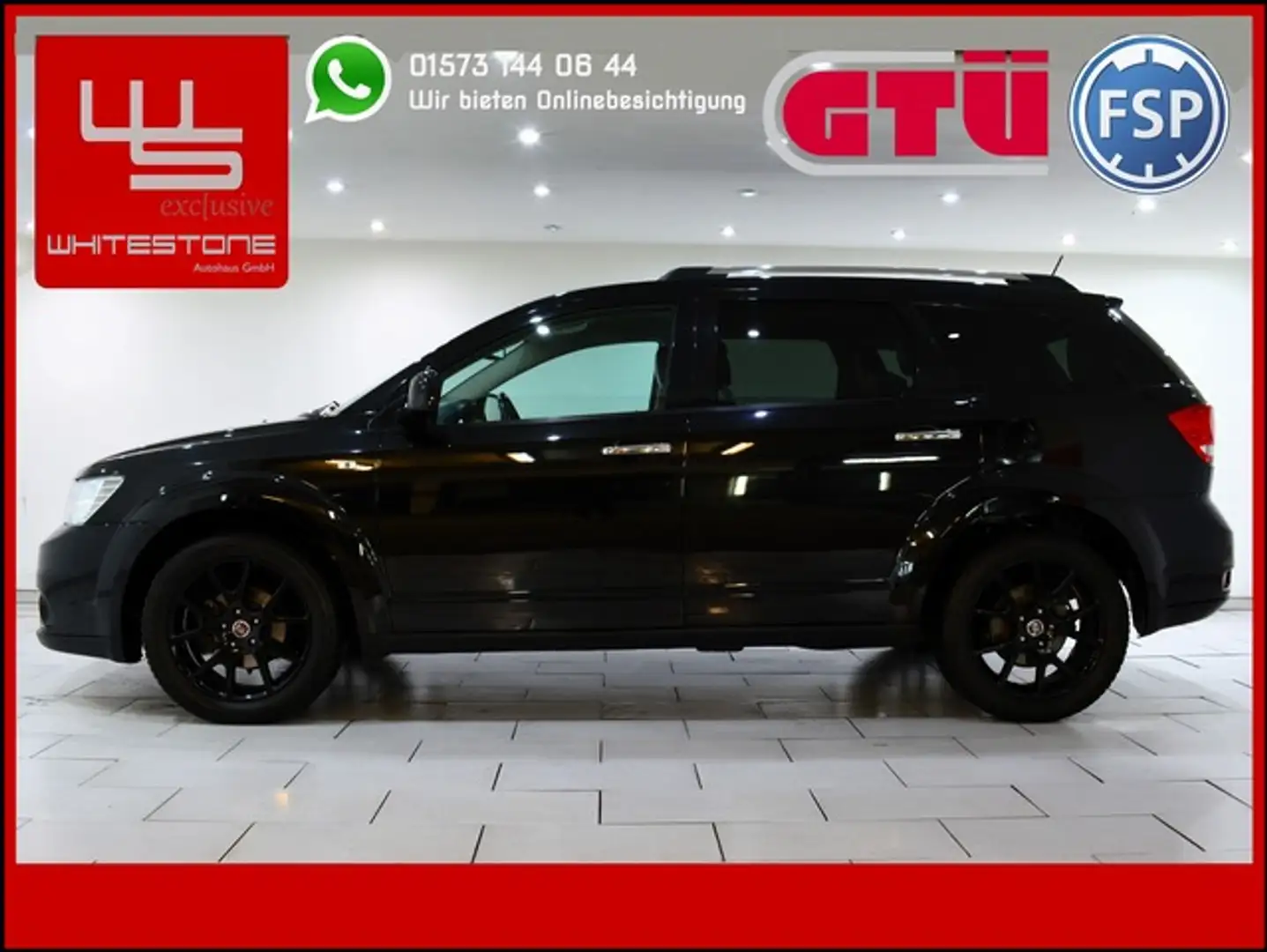 Fiat Freemont Lounge 4WD Aut ** 7-Sitzer**Leder**Navi Schwarz - 1