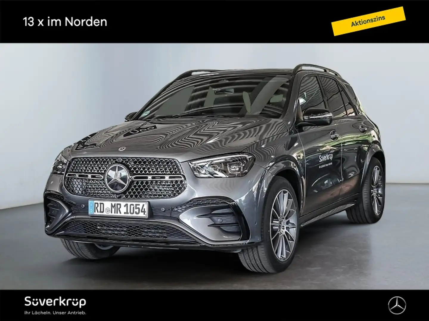Mercedes-Benz GLE 450 d 4M BURM AMG NIGHT SPUR DISTR AIRMATIC Grau - 2