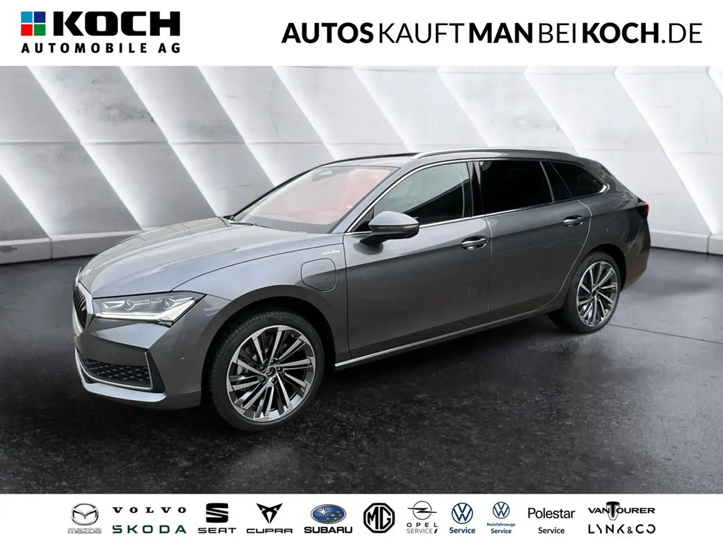 Skoda Superb Combi L&K iV 1.5 TSI DSG PANO AHZV NAVI LED Grau - 1