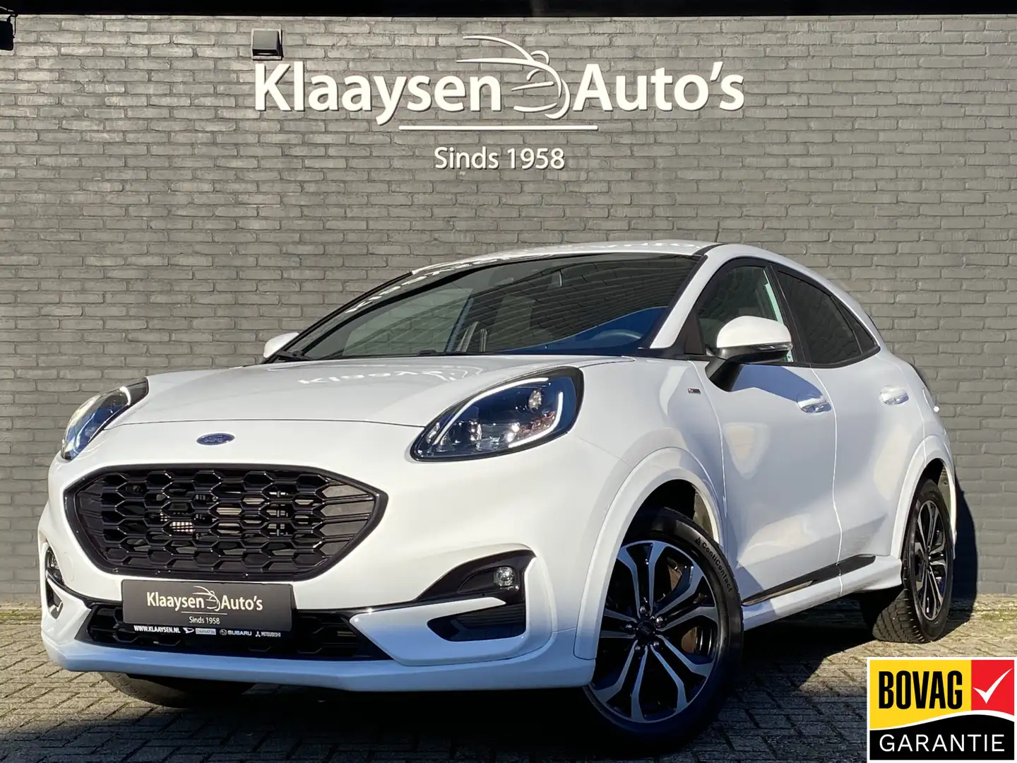 Ford Puma 1.0 EcoBoost Hybrid 126 pk ST-Line AUT. | 1e eigen Weiß - 1