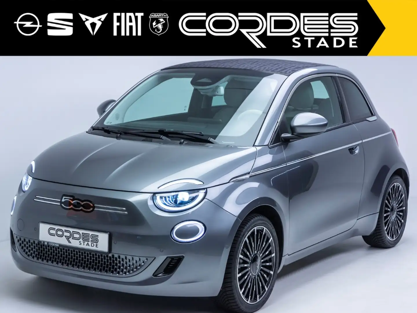 Fiat 500e La Prima Automatik PDC Navi Kamera (1) Grau - 2