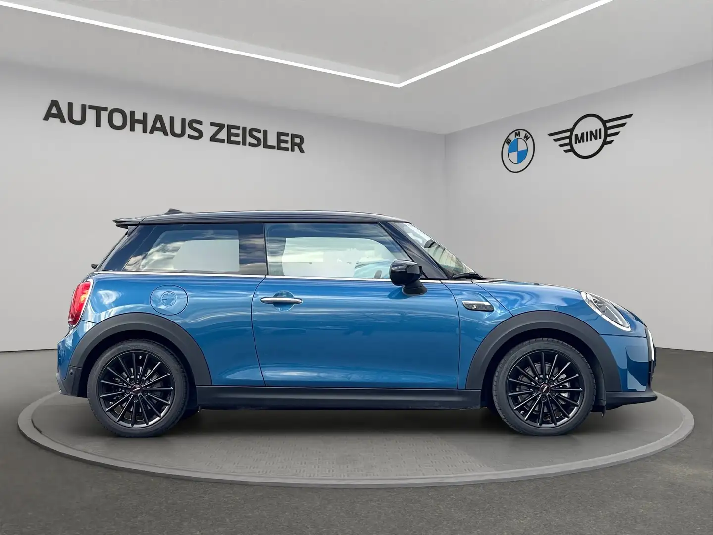 MINI Cooper SE *15tkm* Navi 17´LM Stoff/Leder Sitzheizung Tempoma Blau - 2