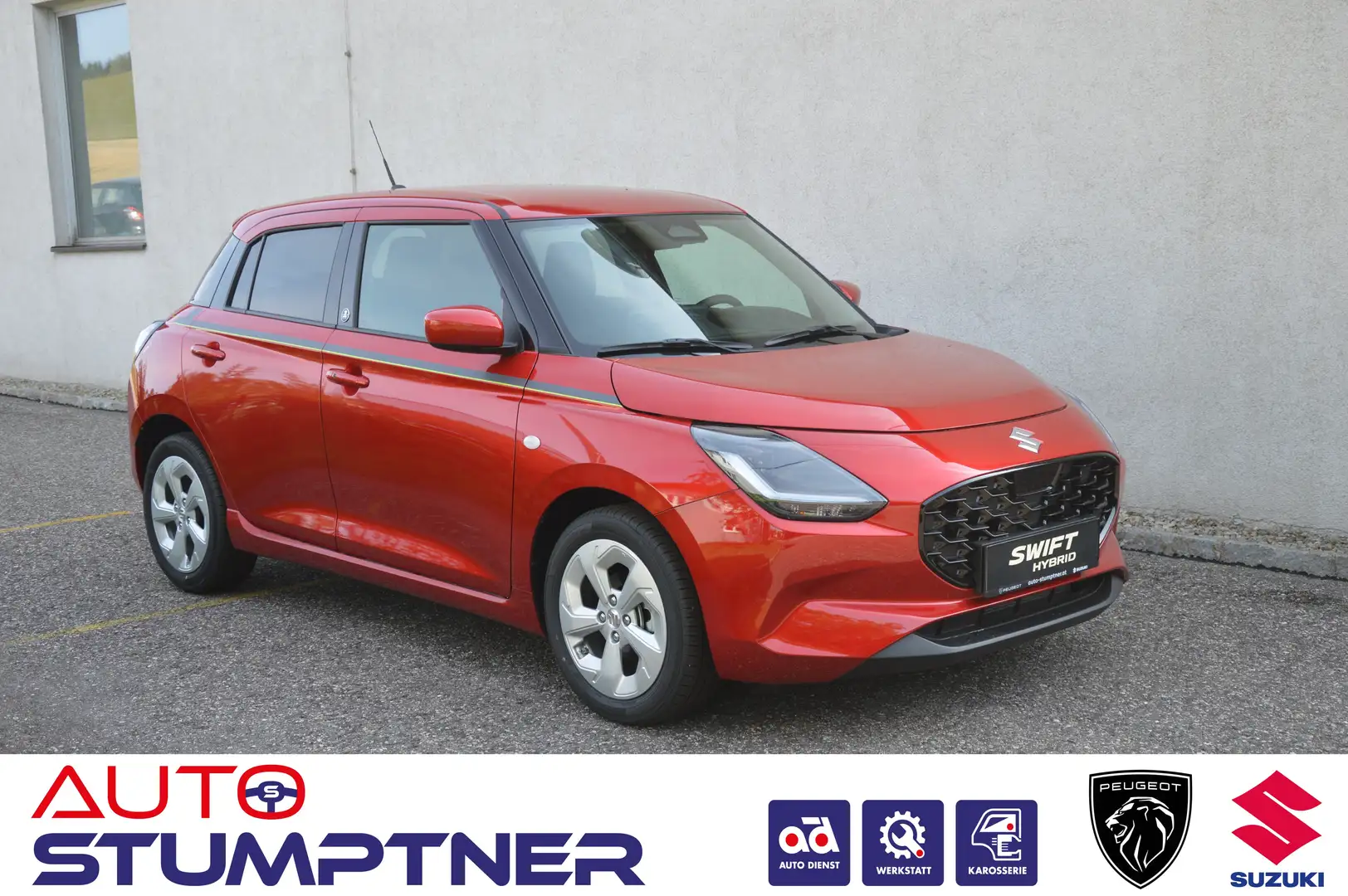 Suzuki Swift 1,2 Hybrid Shine Rot - 1