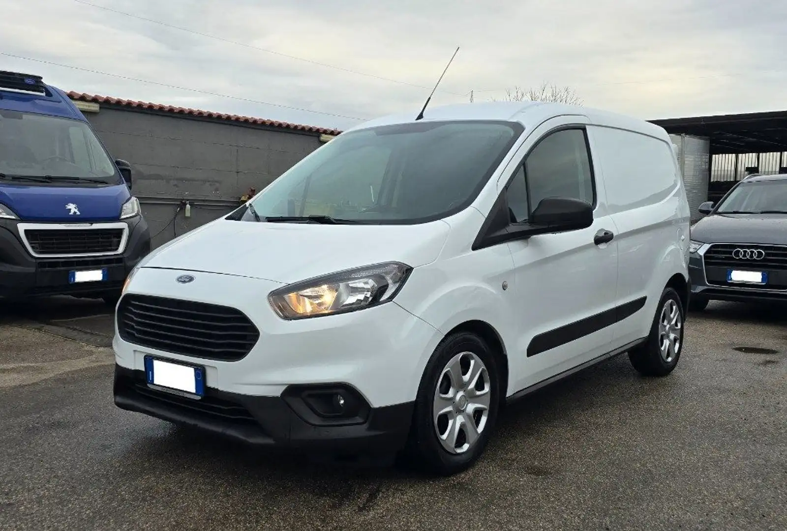 Ford TRANSIT COURIER  1.5 TDC-I 75cv Blanc - 1