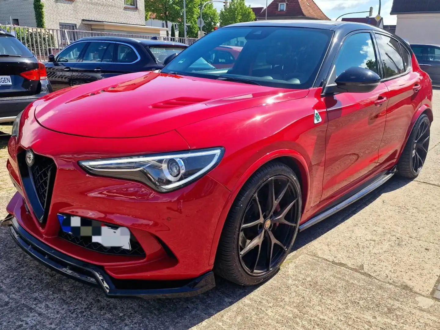 Alfa Romeo Stelvio V6 2.9 Bi-Turbo Quadrifoglio *TÜV11.26*Kamera* Rot - 1