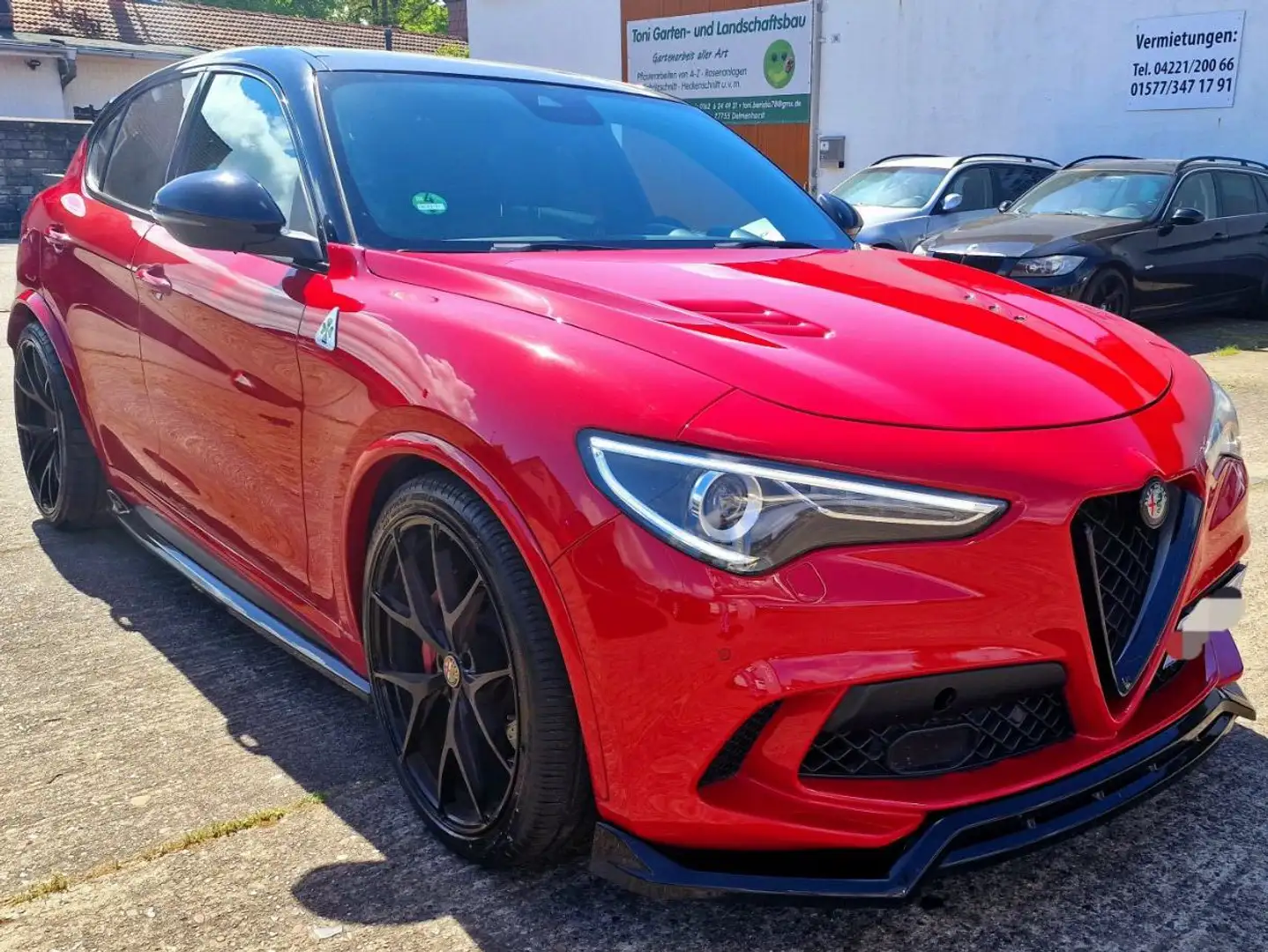 Alfa Romeo Stelvio V6 2.9 Bi-Turbo Quadrifoglio *TÜV11.26*Kamera* Rot - 2