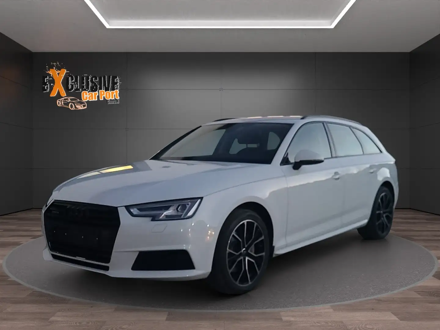 Audi A4 Quattro*2,0 TDI*SZH*LED*AHK* Blanco - 1