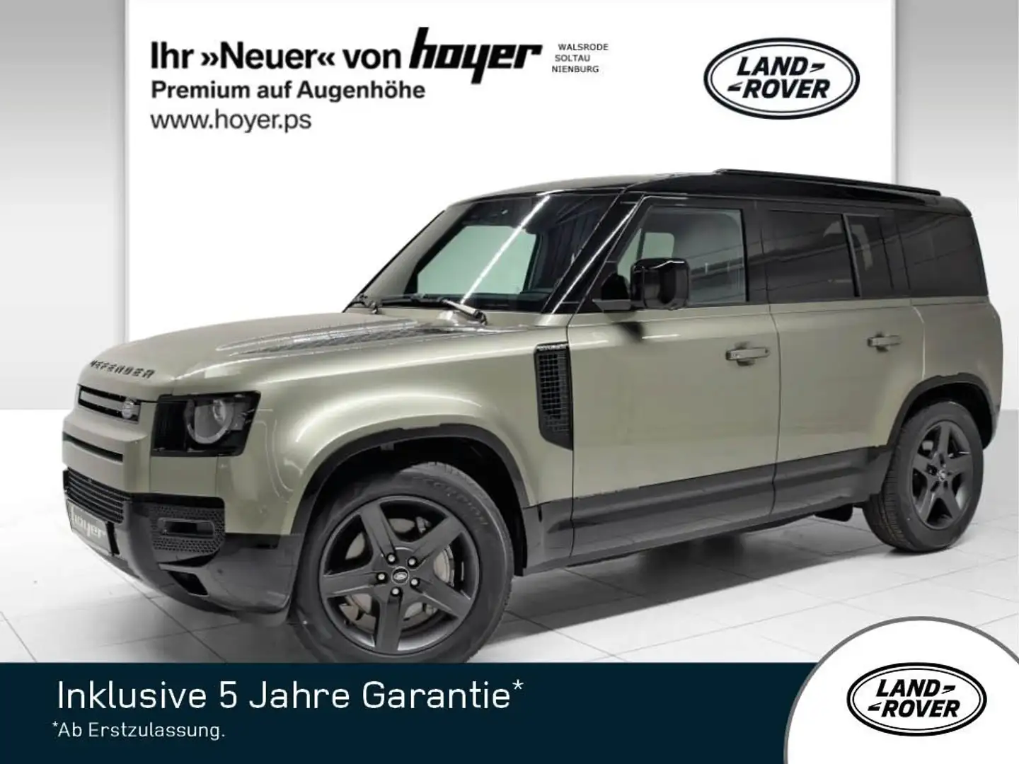 Land Rover Defender 110 D300 X-Dynamic SE AHK Head-Up DAB Grün - 1