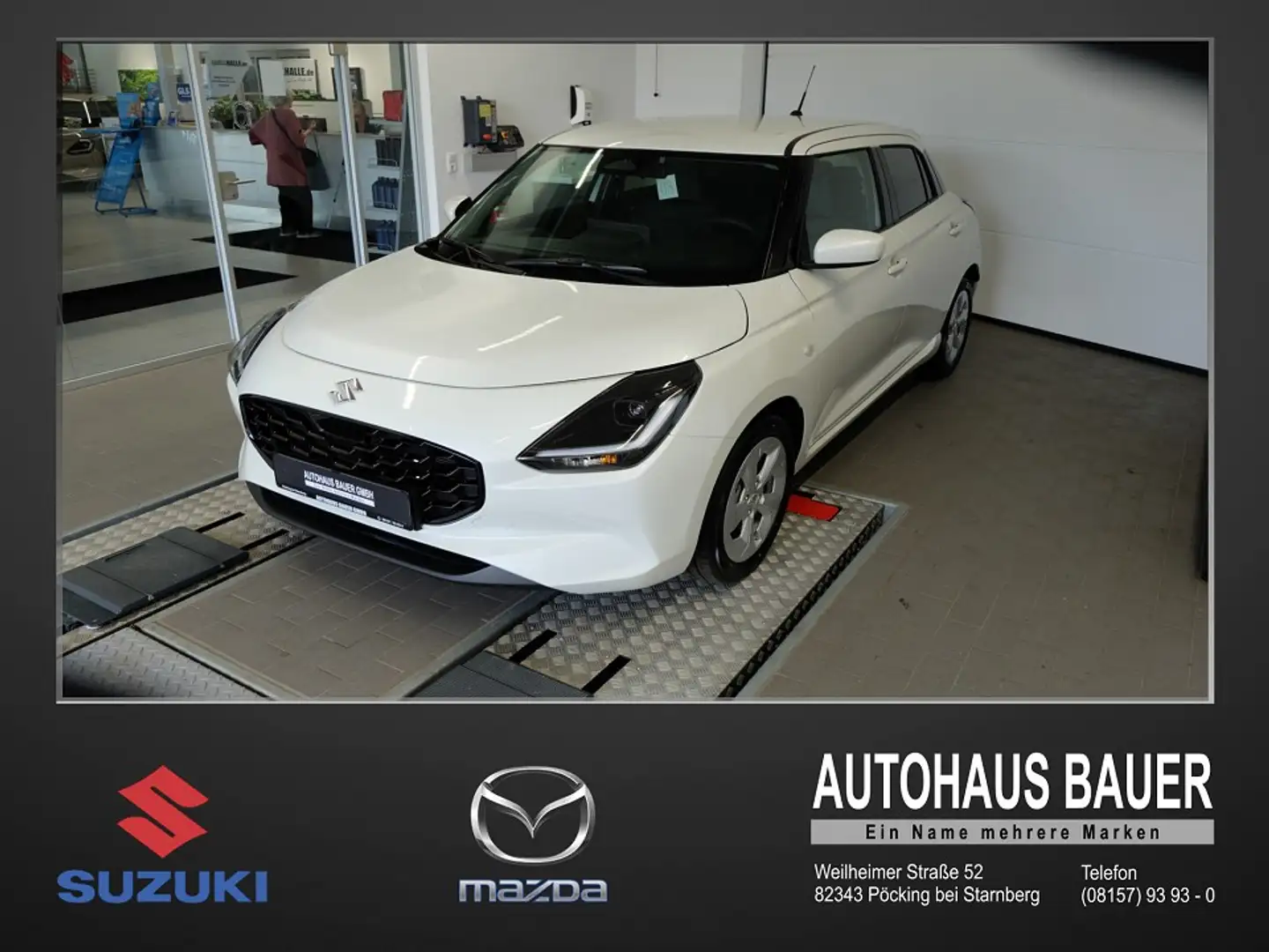 Suzuki Swift 1.2 5D M/T COMFORT HYBRID %%%%%%% Weiß - 1