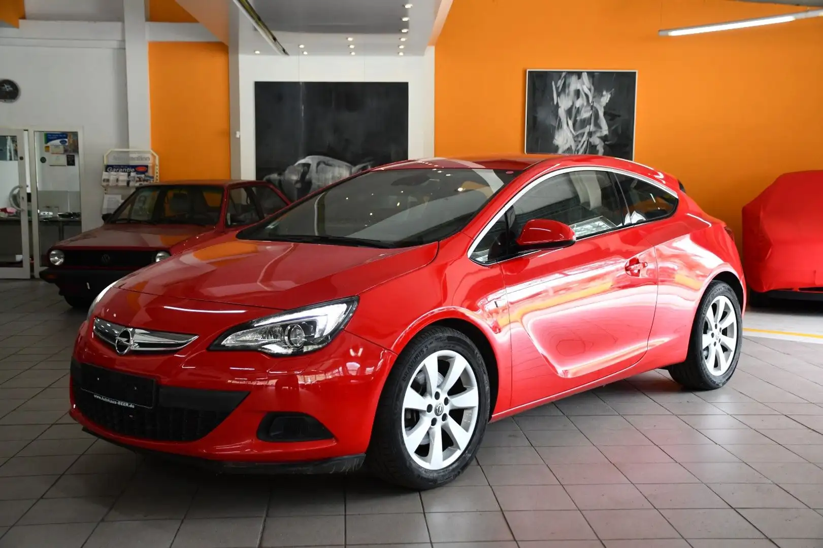Opel Astra J GTC Innovation OPC-Line Rot - 1
