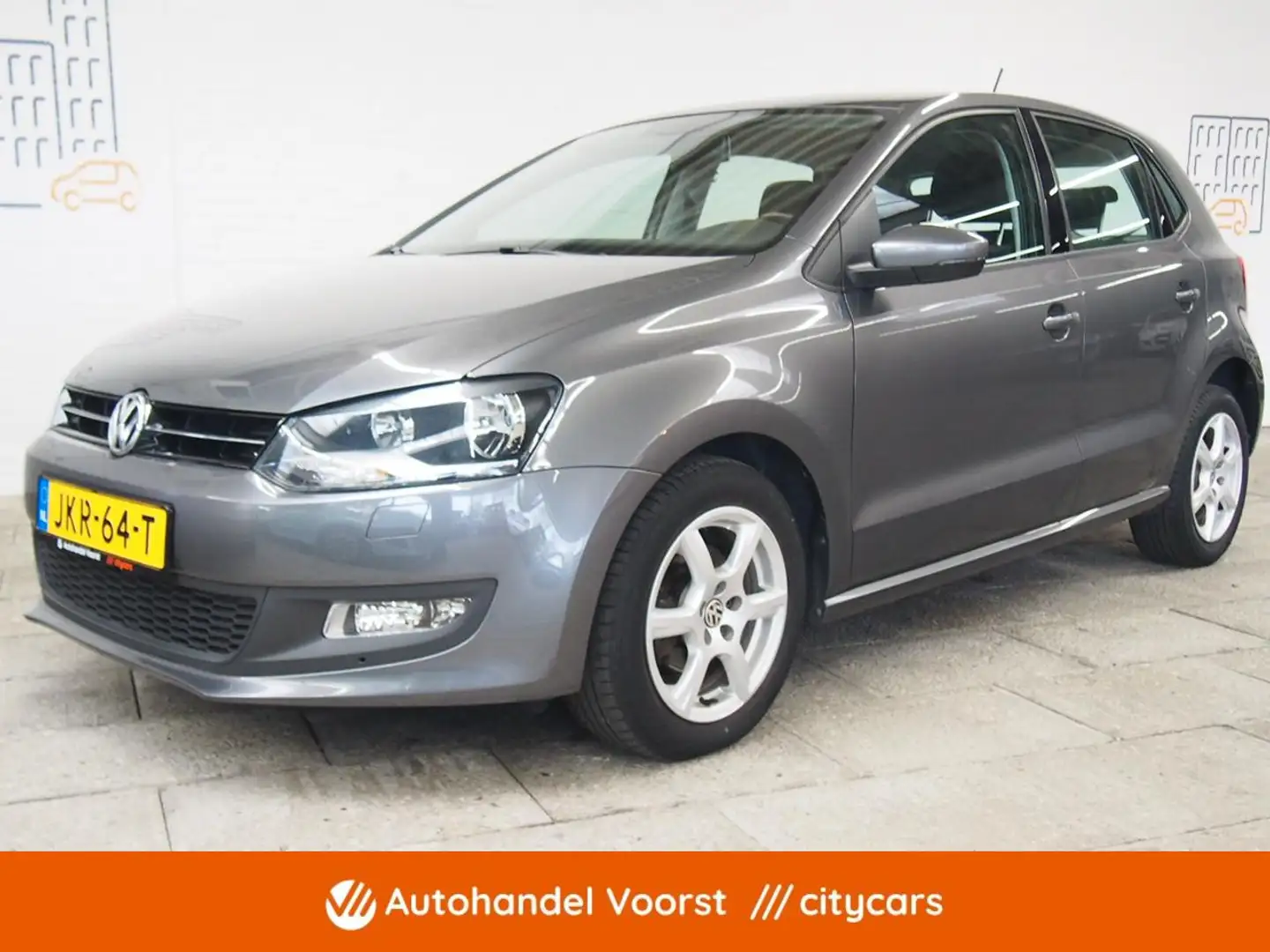 Volkswagen Polo 1.2 BlueMotion Comfortline (APK:Nieuw) Incl.Garant Grijs - 1