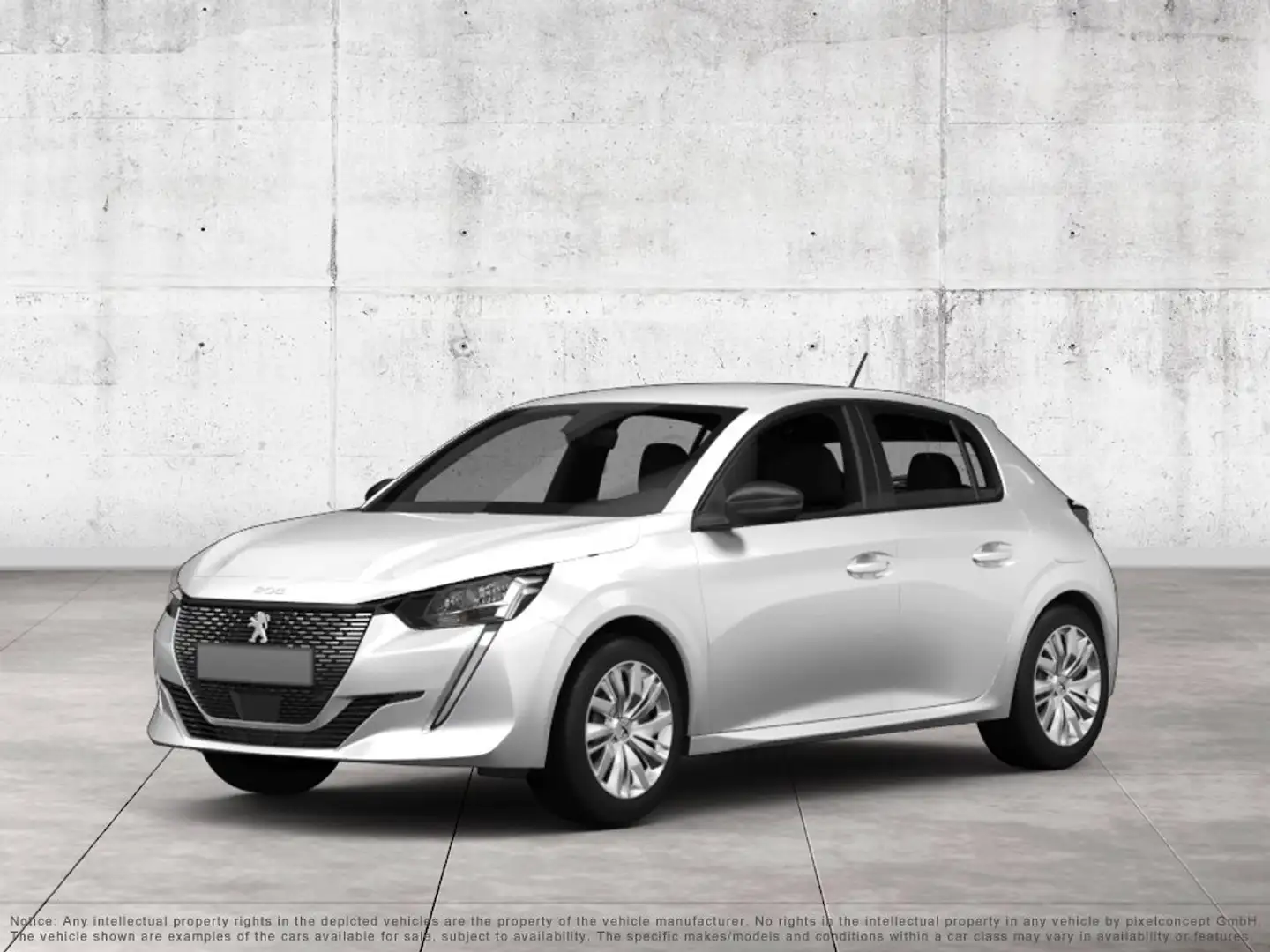 Peugeot 208 Active PureTech 75 DAB Klima Weiß - 1