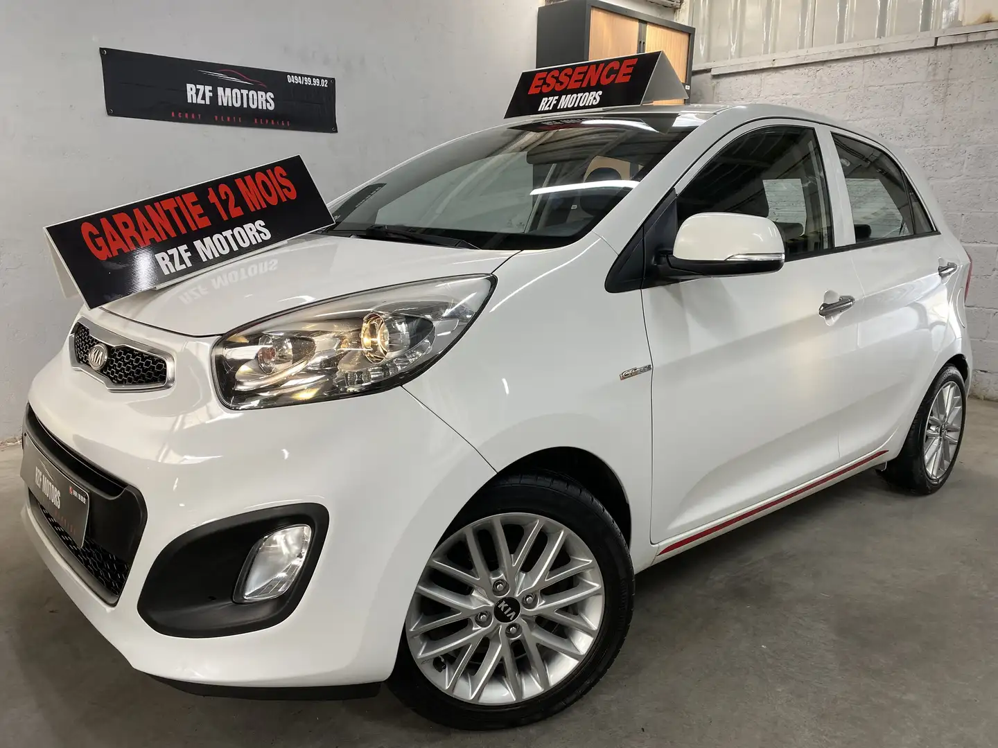 Kia Picanto 1.0i GT LINE 🏳️ GARANTIE 12 MOIS 🏳️ Blanc - 1