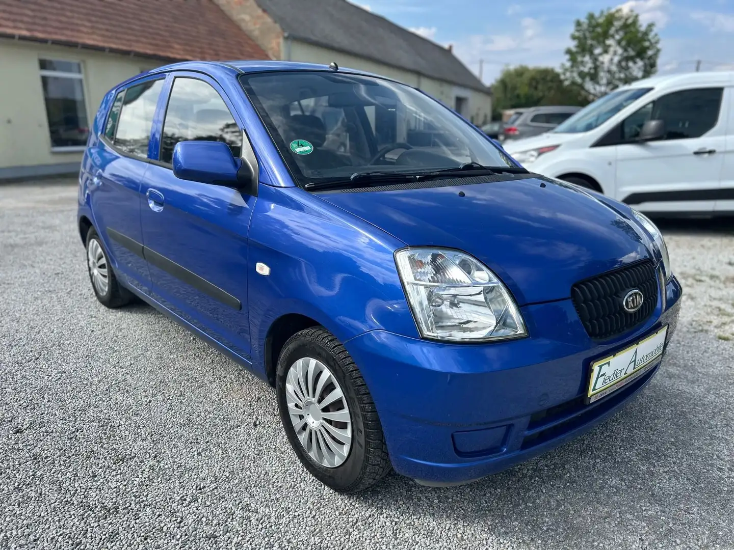 Kia Picanto 1.0/Klima/Tüv+Service neu/2.Hand/5-türig Blau - 2