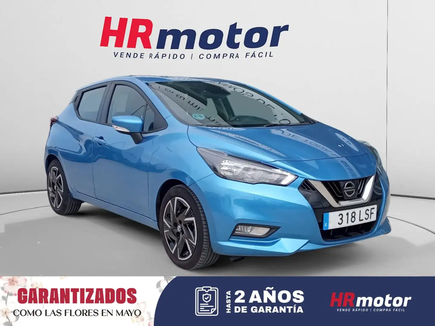 Nissan Micra Tekna Azul - 1