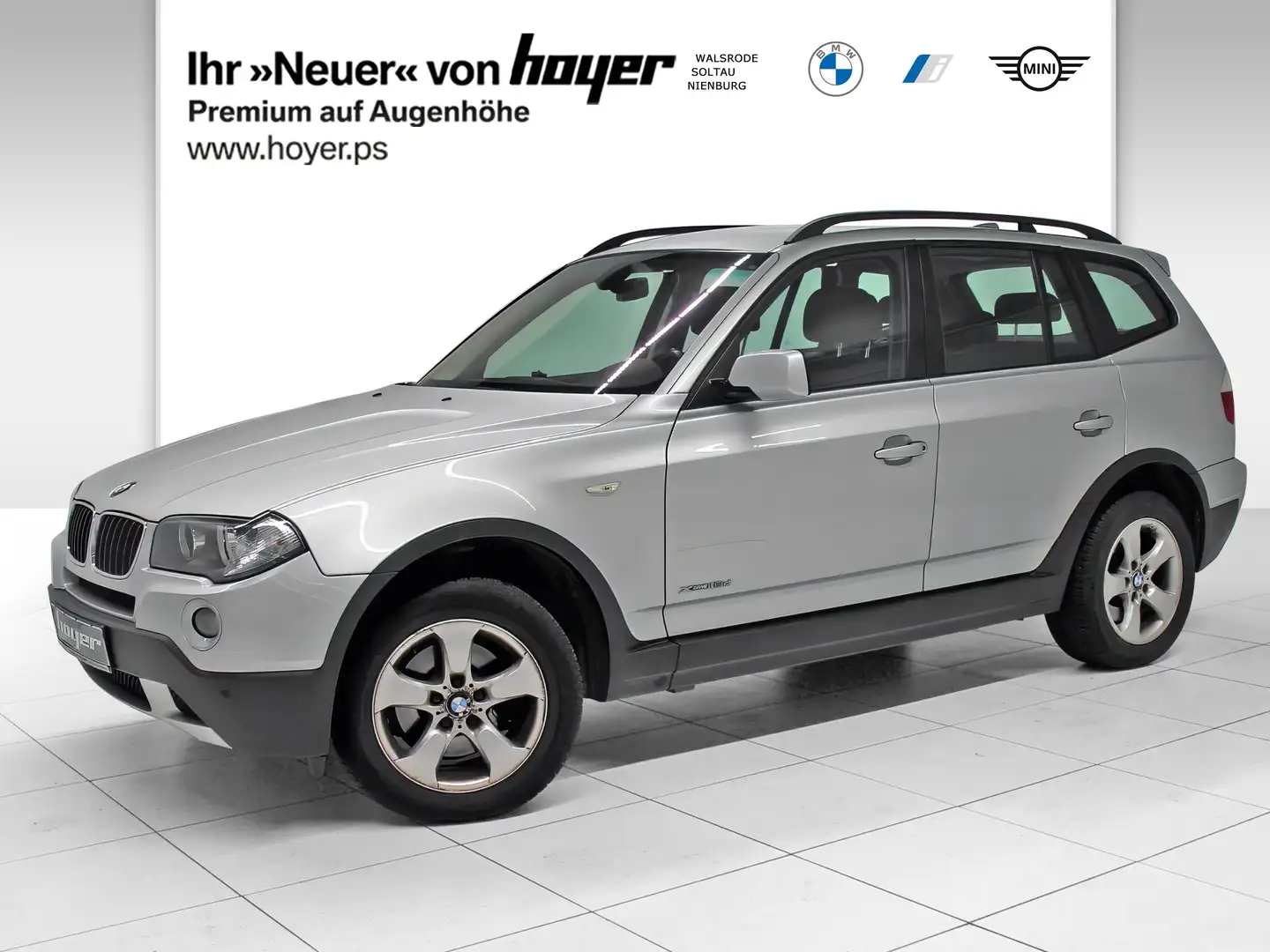 BMW X3 xDrive18d HiFi Klimaaut. Shz PDC Silber - 1
