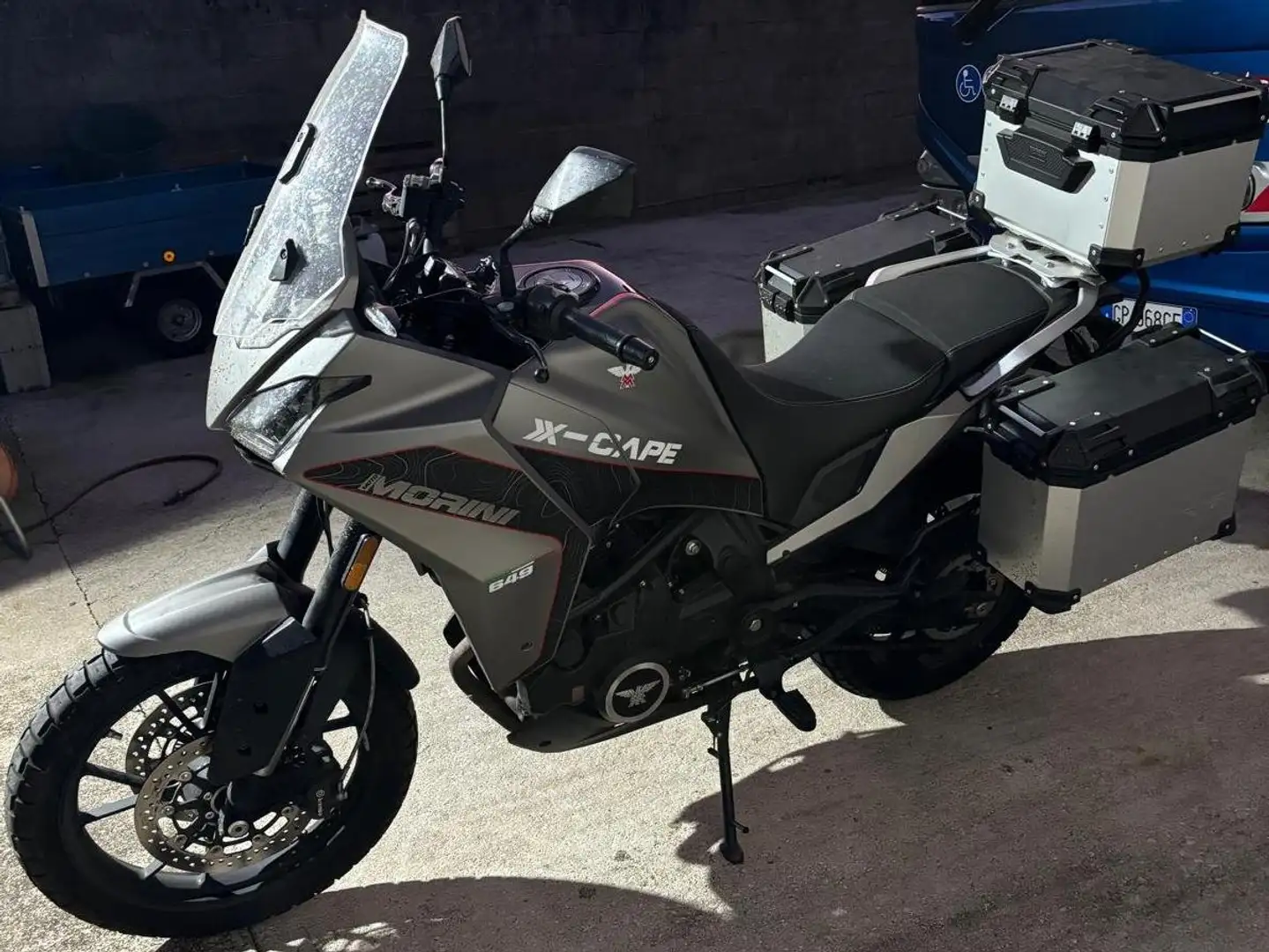 Moto Morini X-Cape Gris - 1