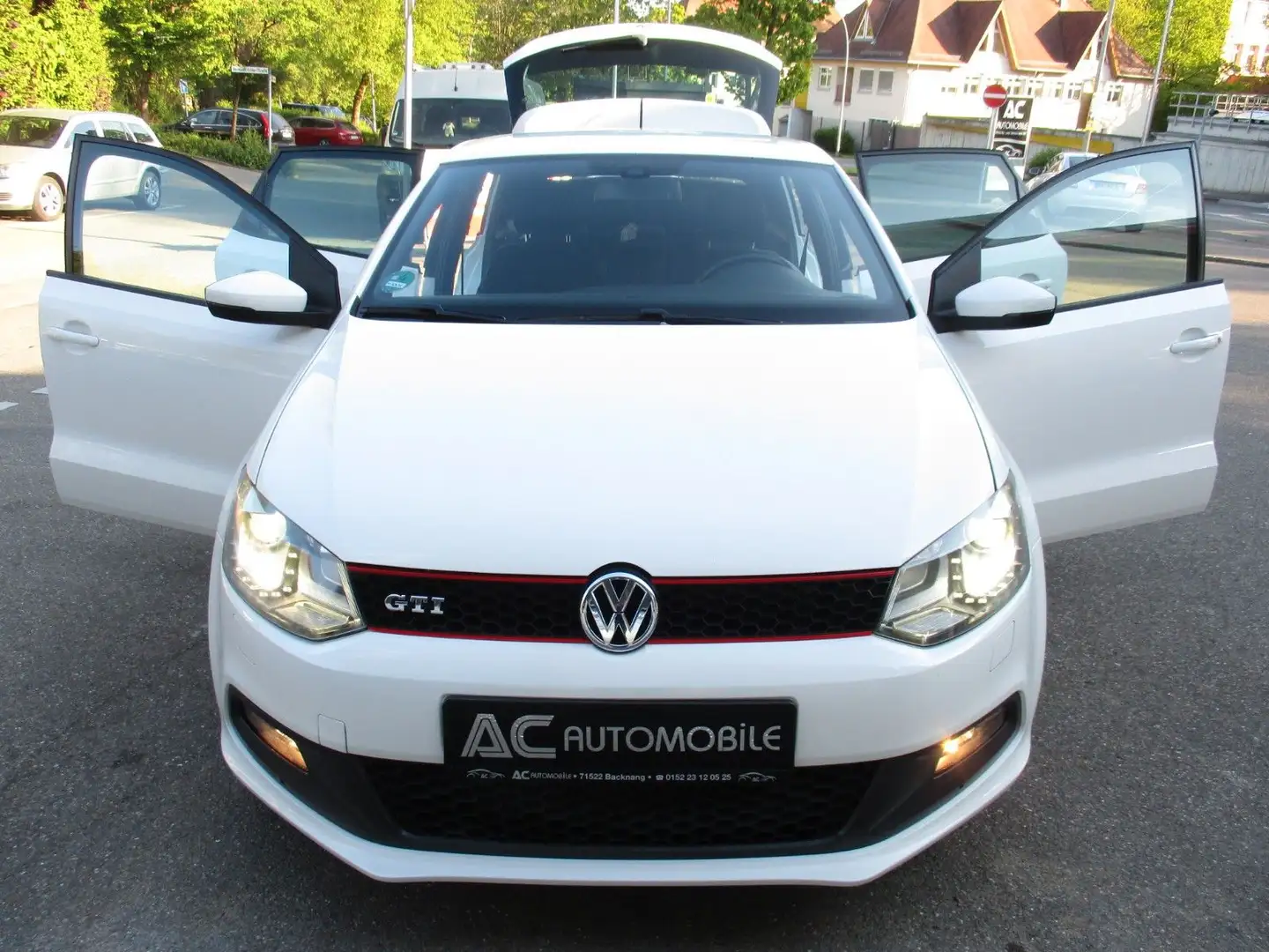 Volkswagen Polo V GTI - BI-XENON - FAHRWERK - ALU 18 ZOLL Bianco - 2