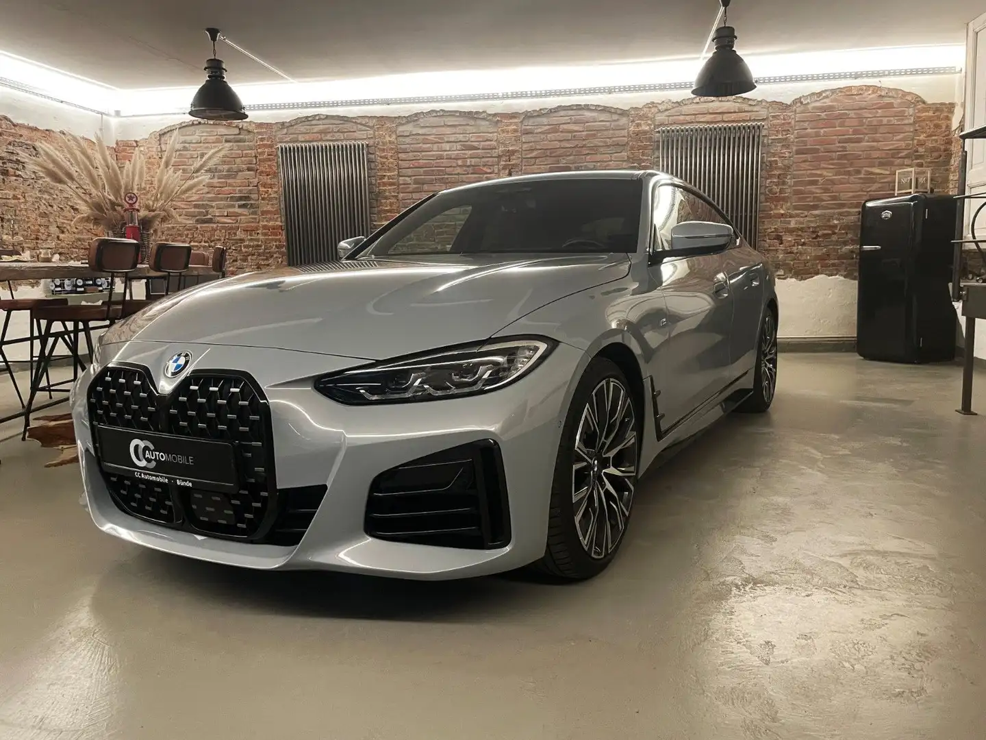 BMW 420 420d xDrive M Sport ACC HuD H/K Individual 20" Grau - 1
