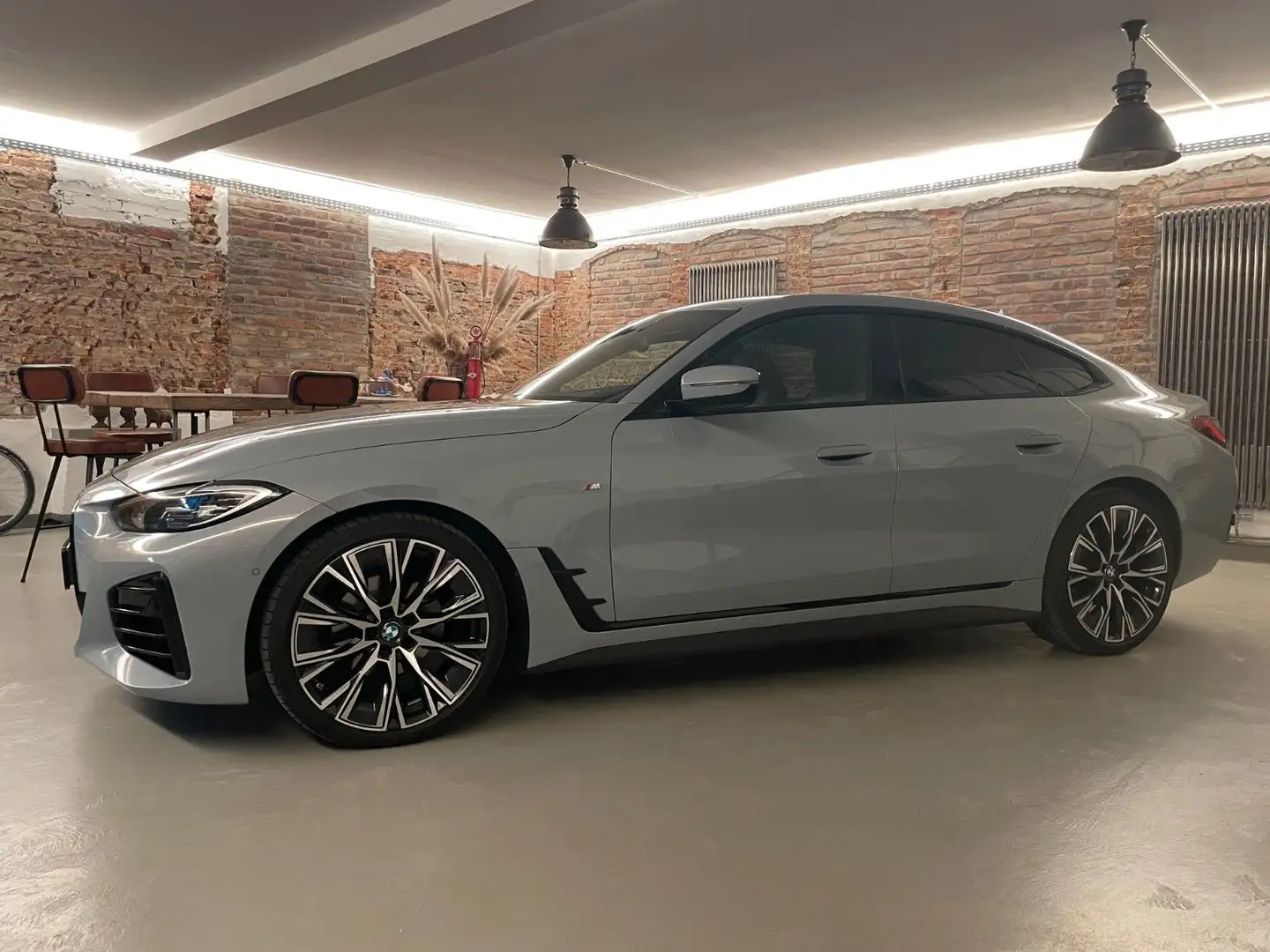 BMW 420 d xDrive M Sport ACC HuD H/K Schiebedach 20" Gris - 2