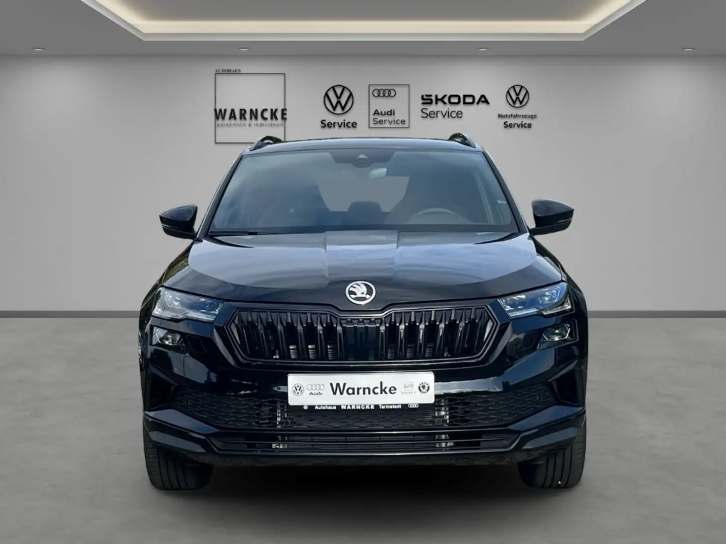 Skoda Karoq 1.5 TSI Sportline DSG MATRIX ACC AHK NAV PDC RFK S Schwarz - 2