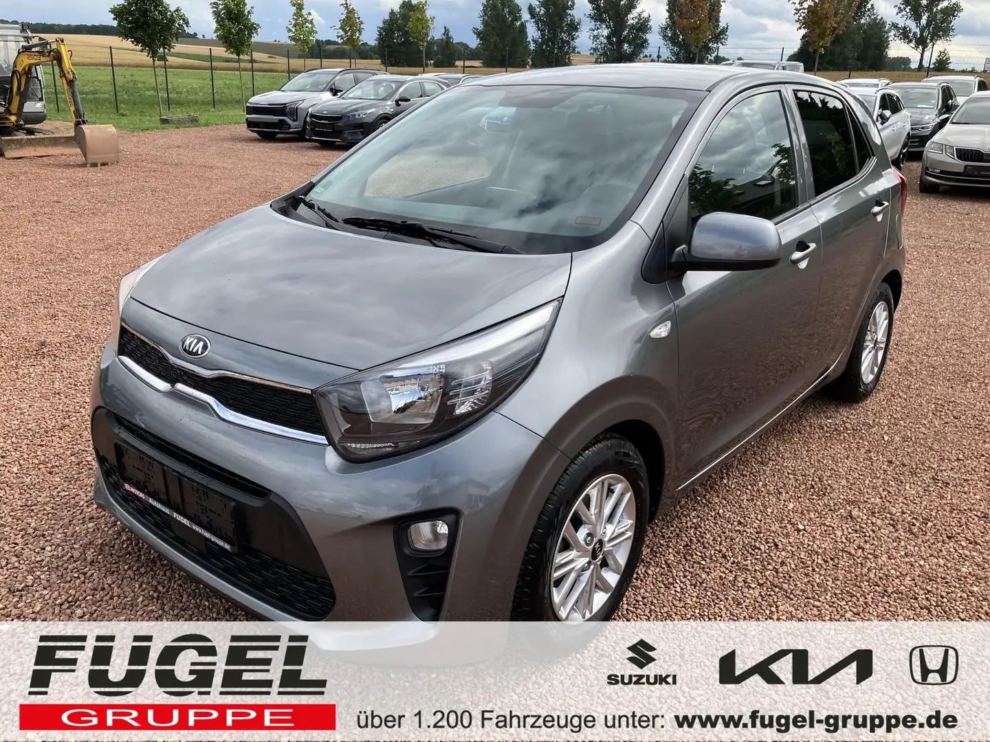 Kia Picanto 1.2 Dream Team Navi|RFK|SHZ|Klimaaut. Grigio - 1