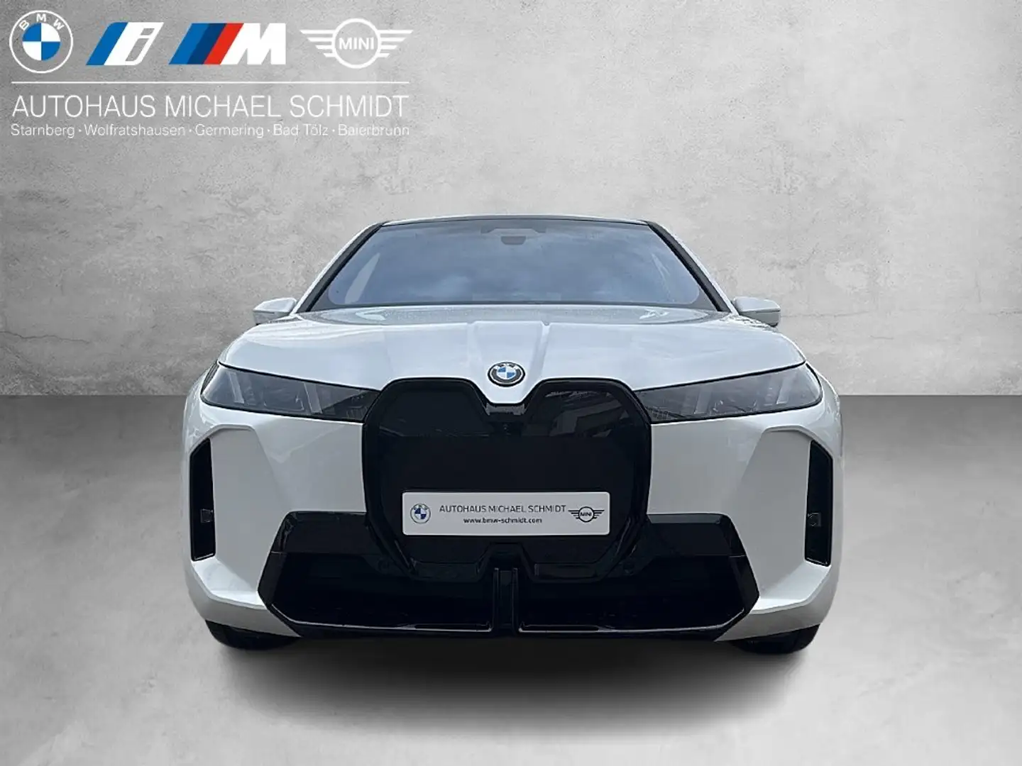 BMW iX xDrive45 M Sportpaket HK HiFi DAB LED Bílá - 2