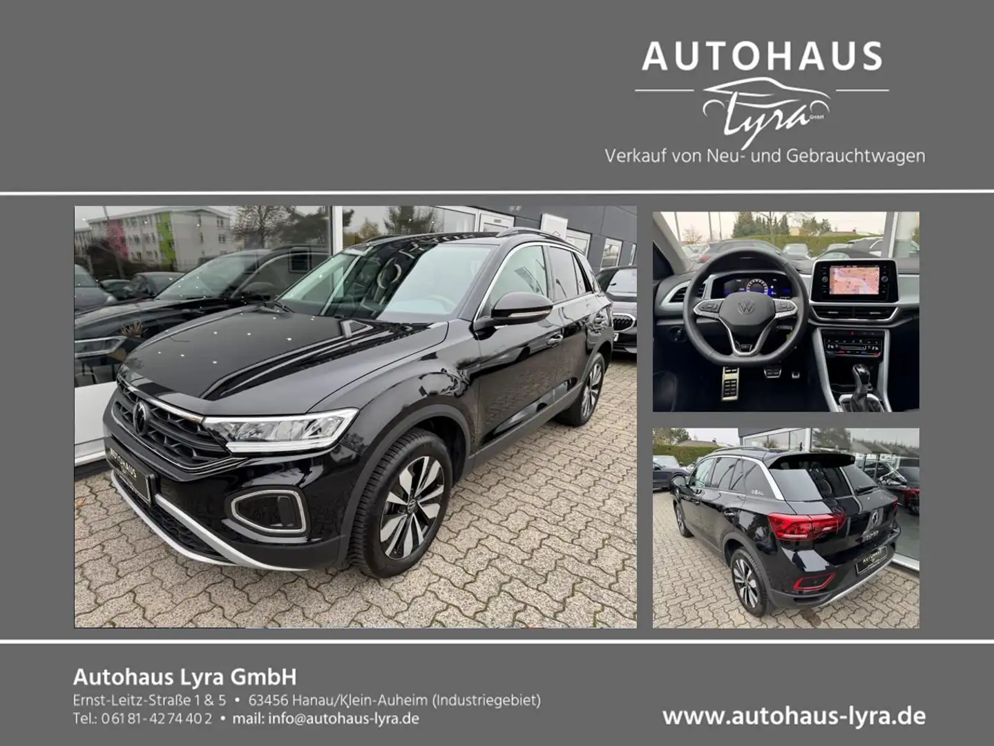 Volkswagen T-Roc 1.5 TSI DSG Goal*LED*NAVI*KAMERA*PDC*SHZ* Noir - 1