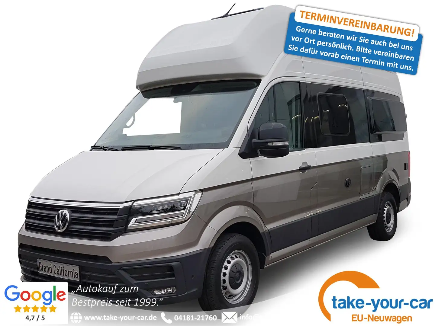 Volkswagen Grand California 600 MODELLJAHR 2025+PDC 2.0 TDI SCR 120 kW (163... - 1
