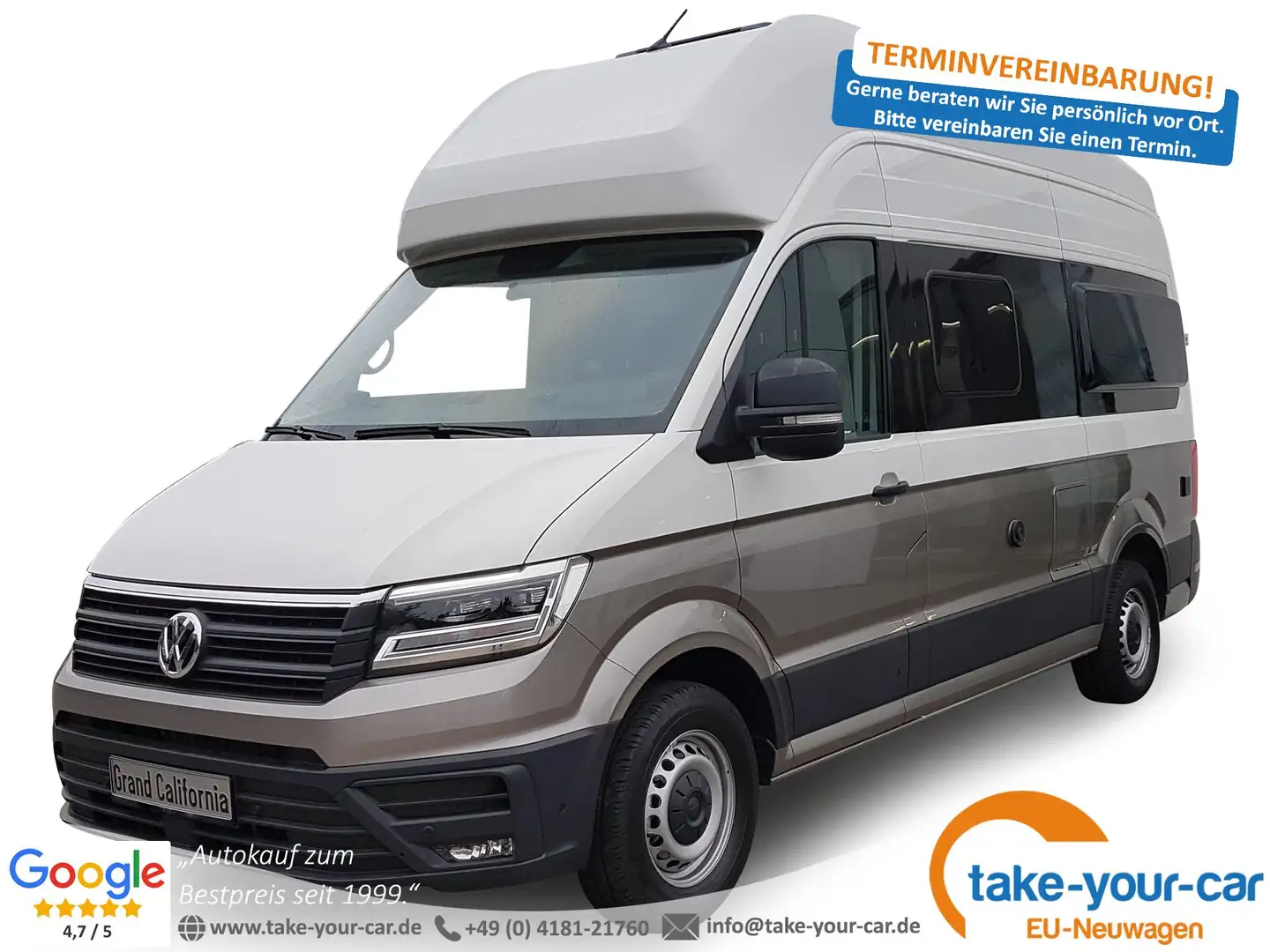 Volkswagen Grand California 600 MODELLJAHR 2025+PDC 2.0 TDI SCR 120 kW (163... - 1