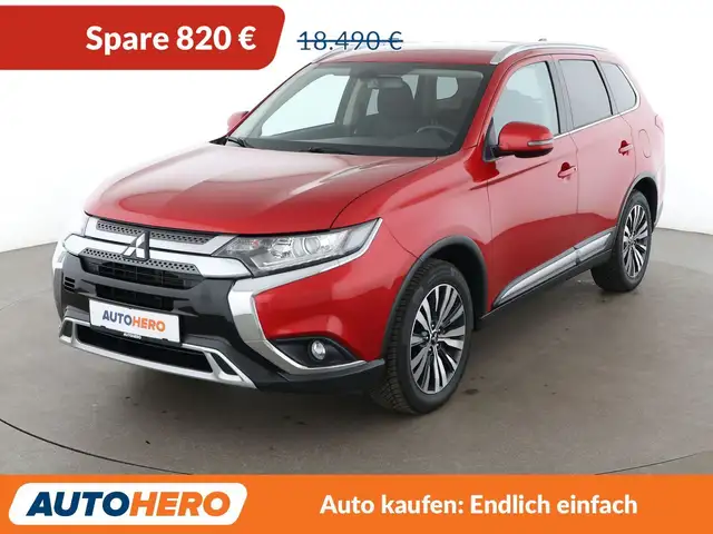 2019 Mitsubishi Outlander in Red for sale