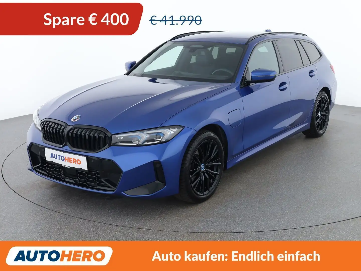 BMW 330 330e M Sport Blau - 1