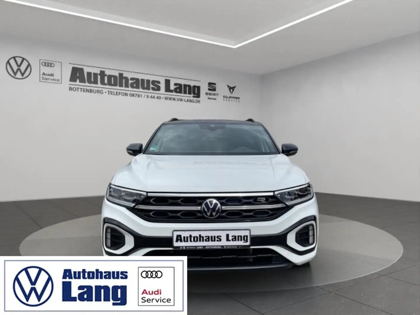 Volkswagen T-Roc 1.5 TSI R-Line Black Style IQ.DRIVE AHK LED Klima Bianco - 1
