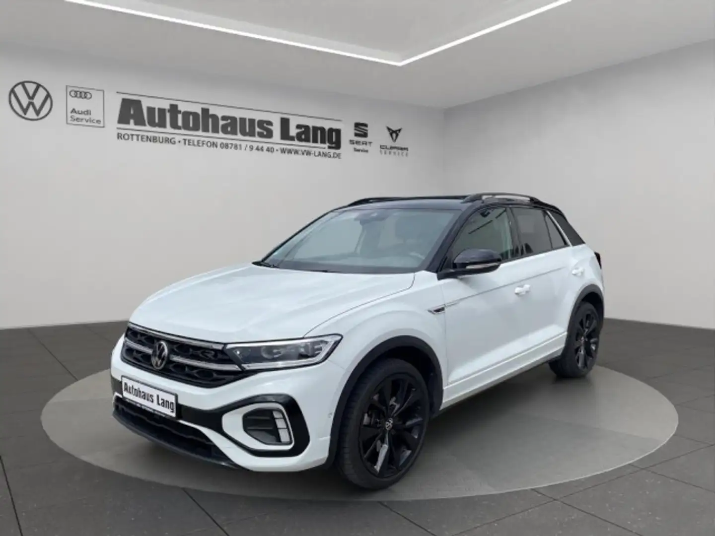 Volkswagen T-Roc 1.5 TSI R-Line Black Style IQ.DRIVE AHK LED Klima Bianco - 2