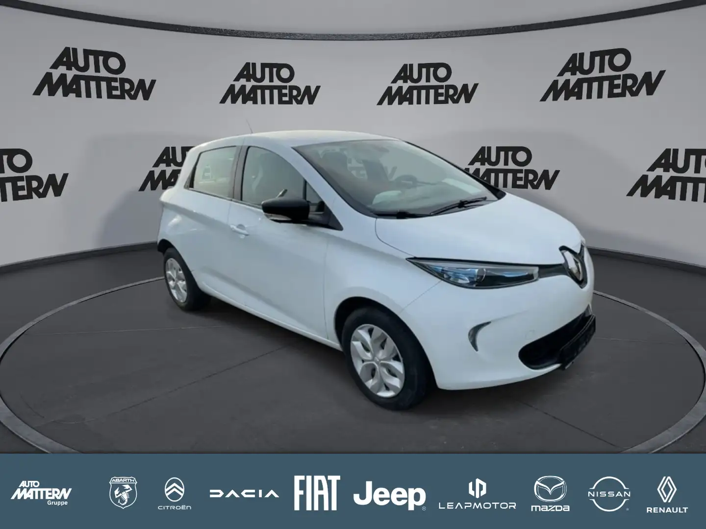 Renault ZOE NAVI|AC|LED|Android Auto|USB|1.Hd|Batt-Miete Weiß - 1