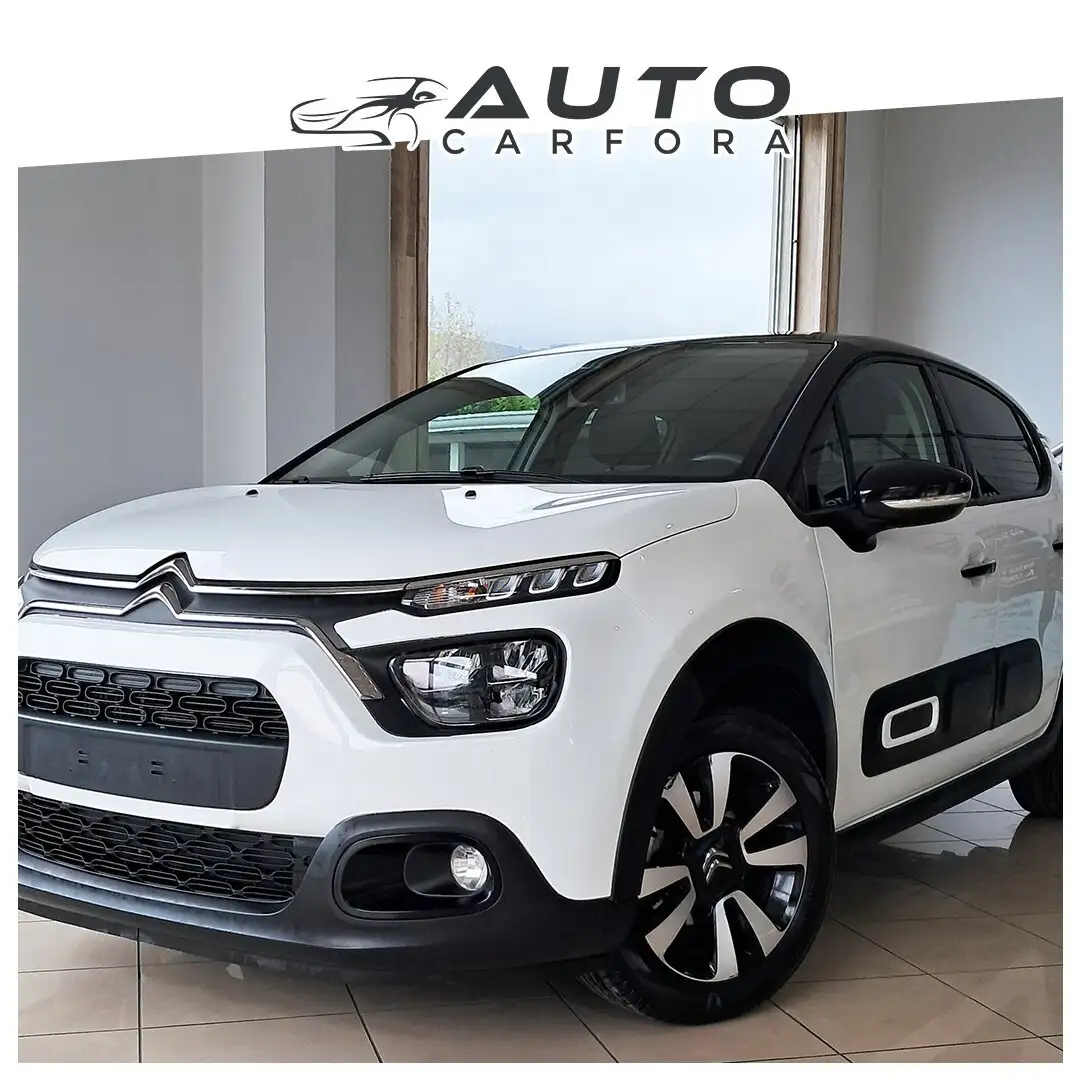 Citroen C3 BlueHDi 100 S&S Shine Pack con sensori di parchegg Bianco - 1