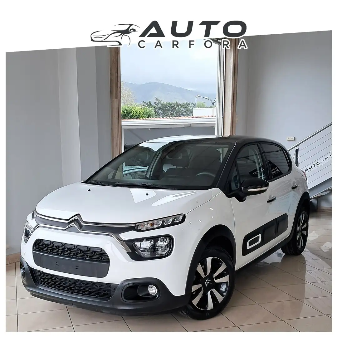 Citroen C3 BlueHDi 100 S&S Shine Pack con sensori di parchegg Bianco - 2