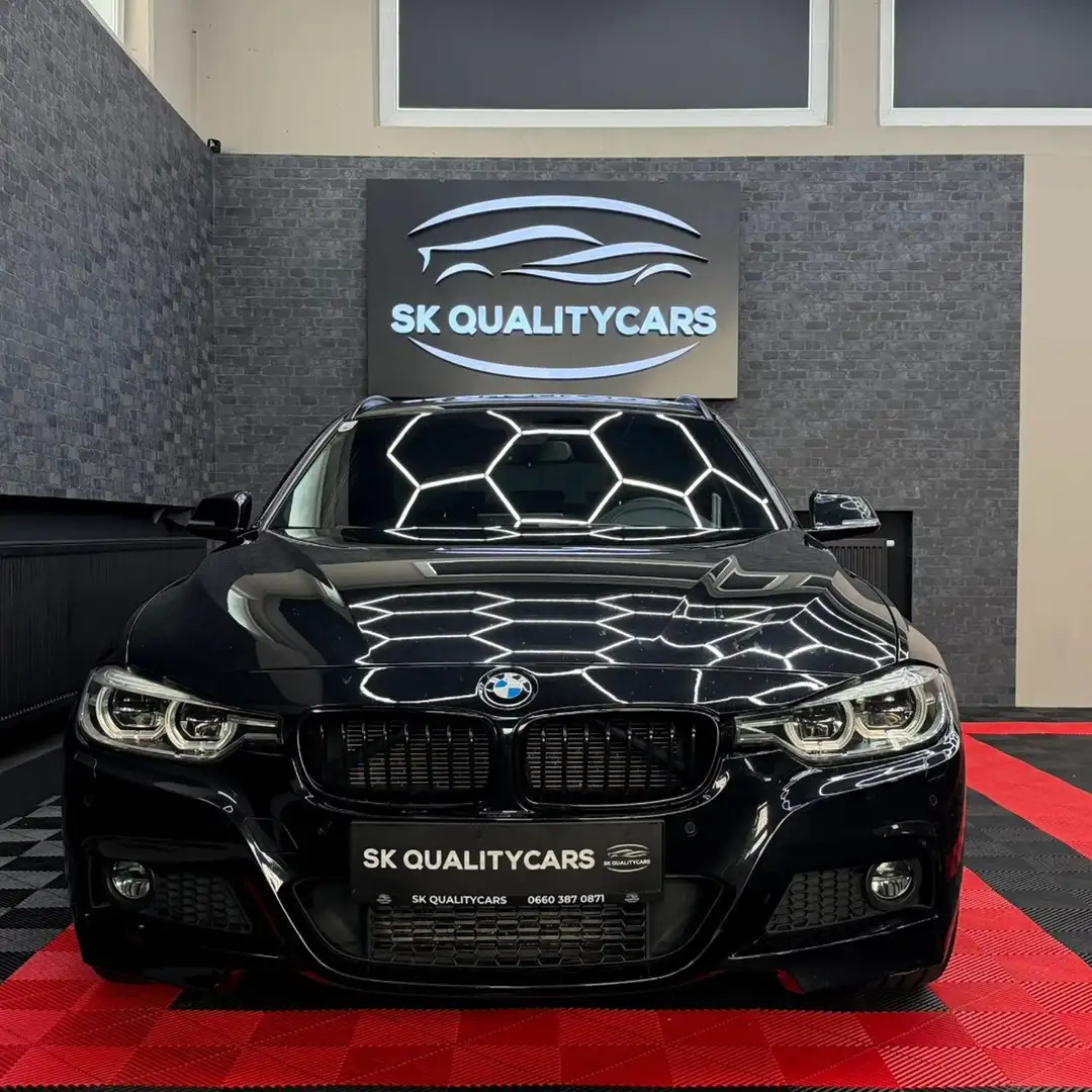BMW 320 - 320 d Schwarz - 2