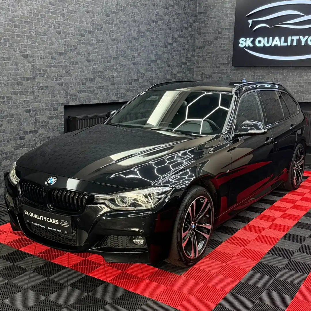 BMW 320 - 320 d Schwarz - 1