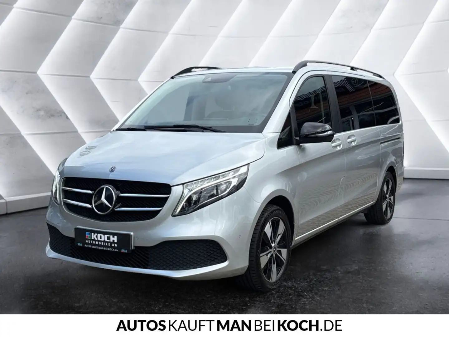 Mercedes-Benz V 220 V-Klasse Edition Lang 7 SITZ AHK NAVI KAMERA SHZ K Silber - 2