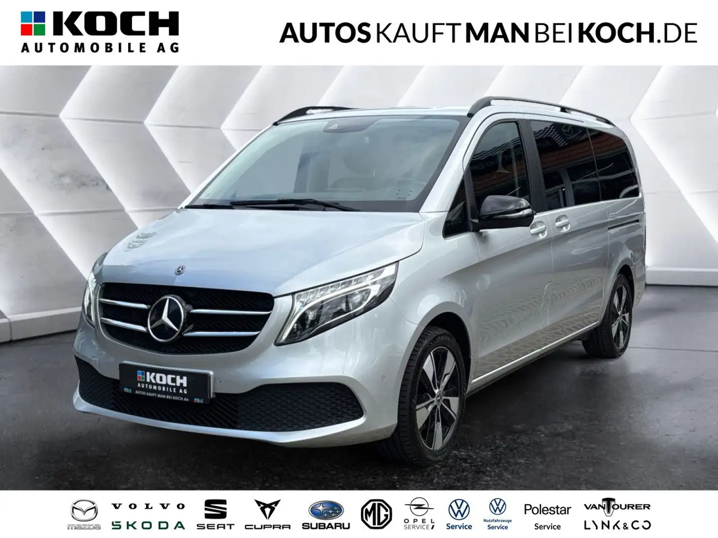Mercedes-Benz V 220 V-Klasse Edition Lang 220 AHK NAVI KAMERA SHZ KLIM Argent - 1