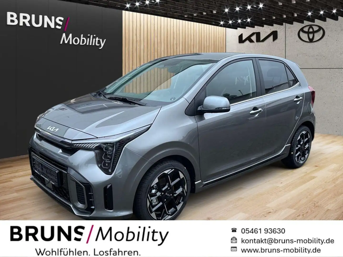 Kia Picanto 1.2 MT GT-Line Gri - 1