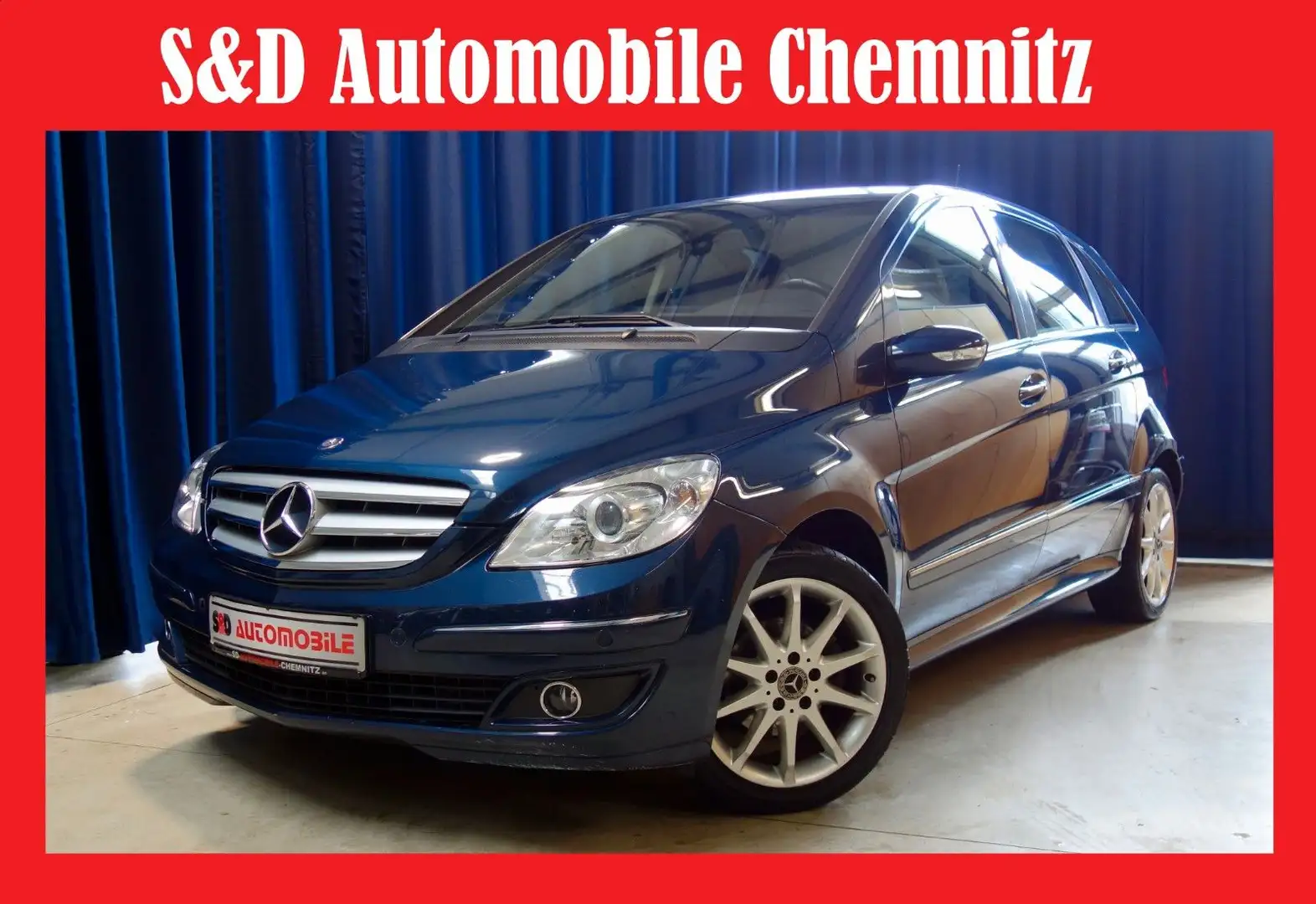Mercedes-Benz B 170 TÜV Garantie 1. Hand Blau - 1