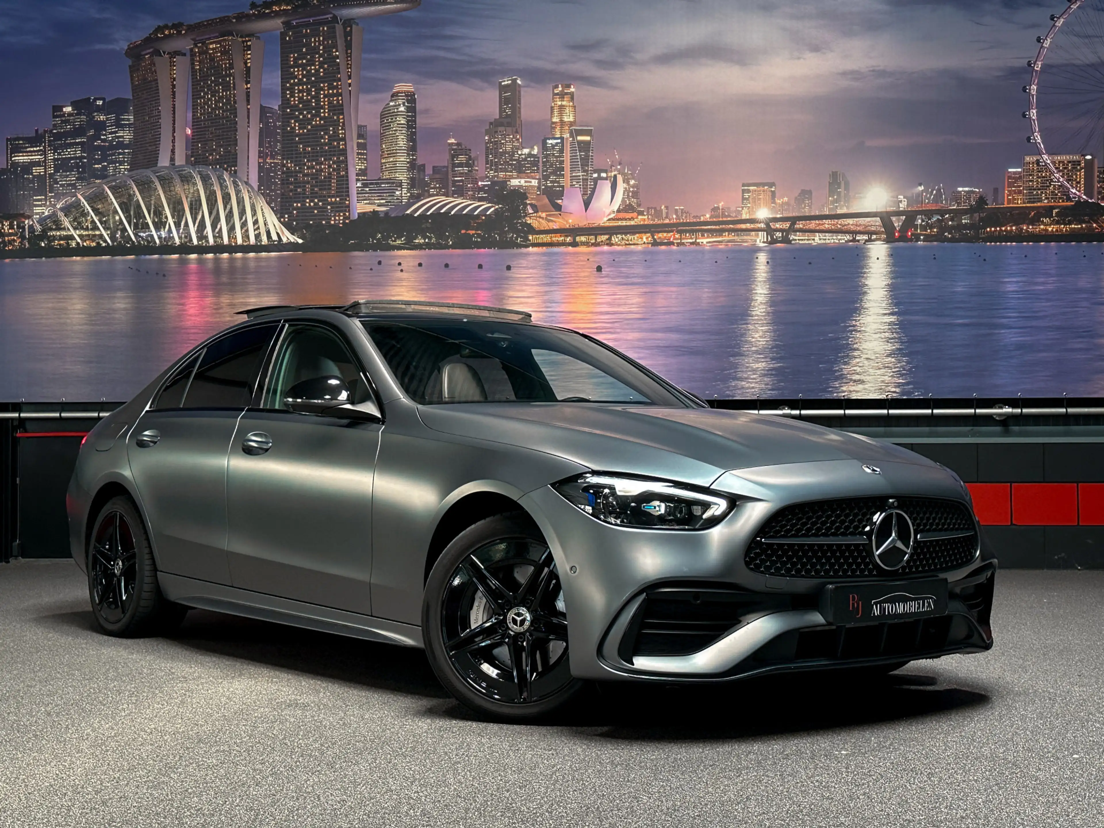 Mercedes-Benz C 300 C300 e AMG MatteGrijs|Memory|HeadUp|Sfeer|Panorama — photo 3