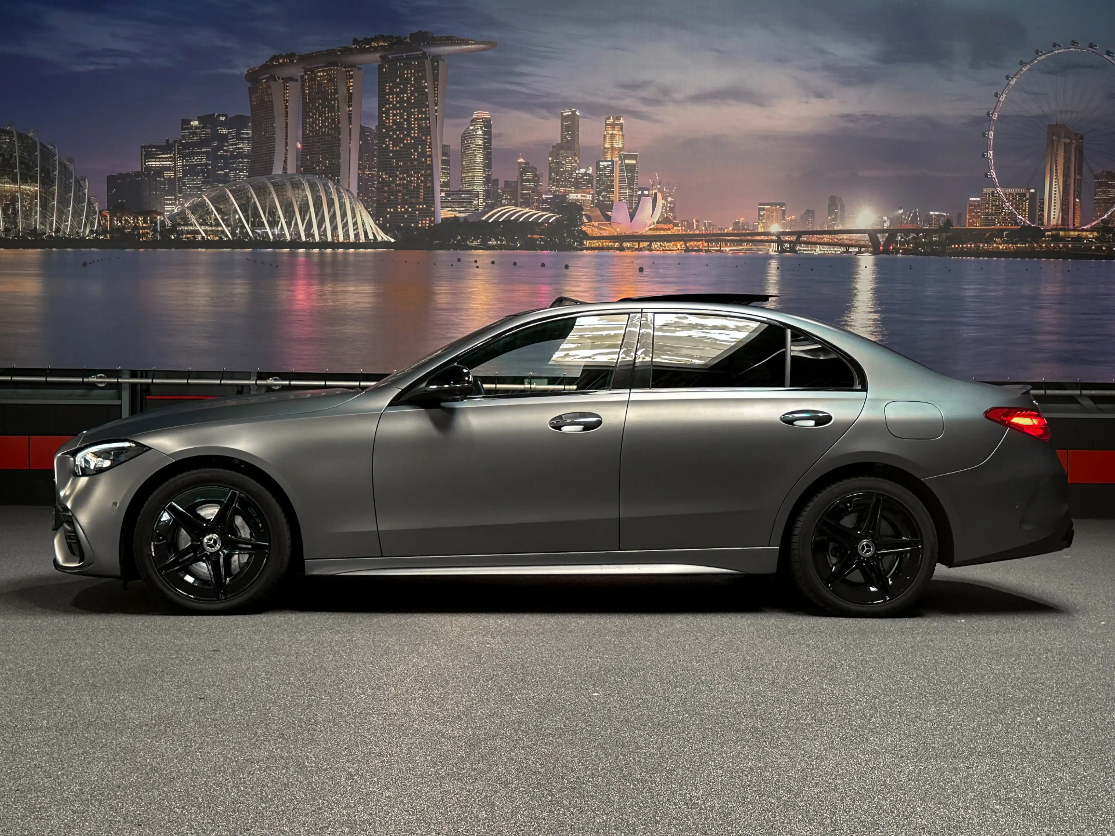 Mercedes-Benz C 300 C300 e AMG MatteGrijs|Memory|HeadUp|Sfeer|Panorama — photo 5