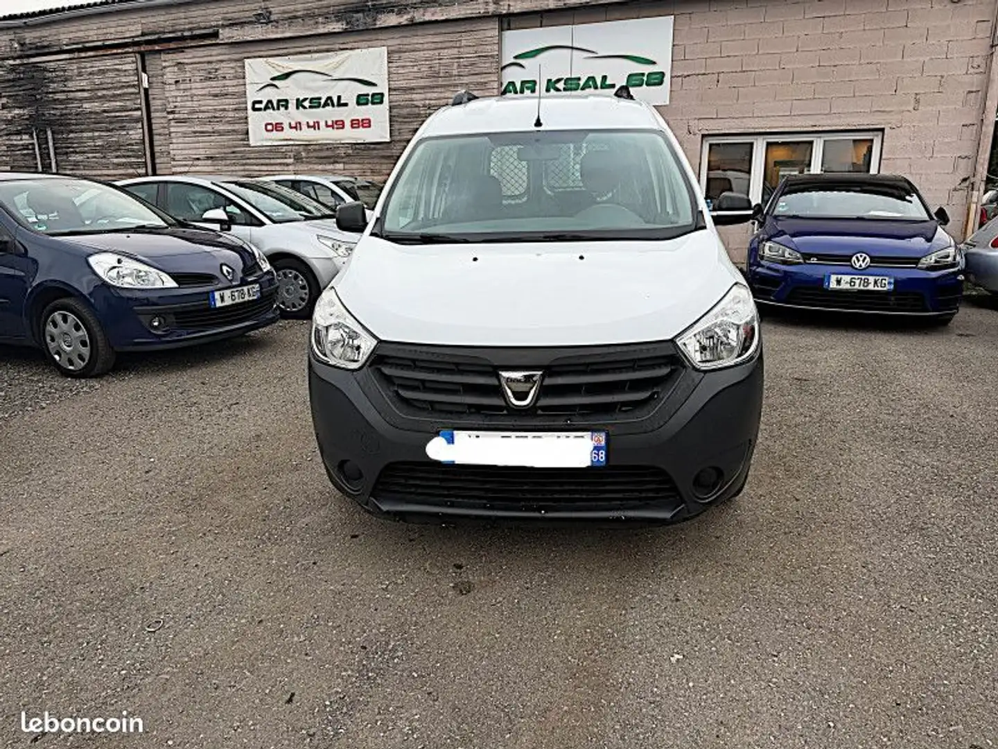 Dacia Dokker 1.6 SCE 100CH EURO6 Blanc - 2