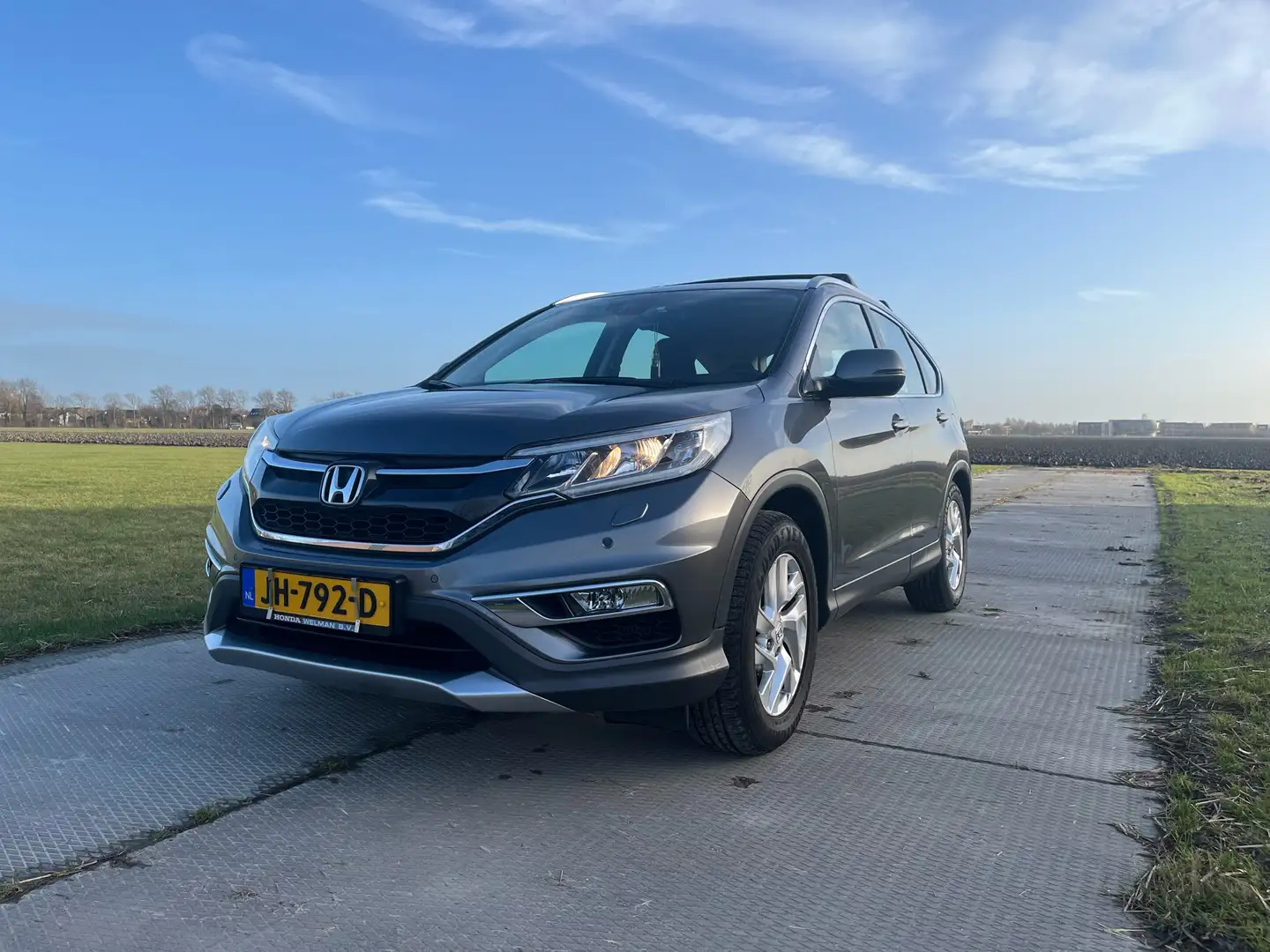 Honda CR-V 1.6D I-dtec 2015 grijs Grijs - 1