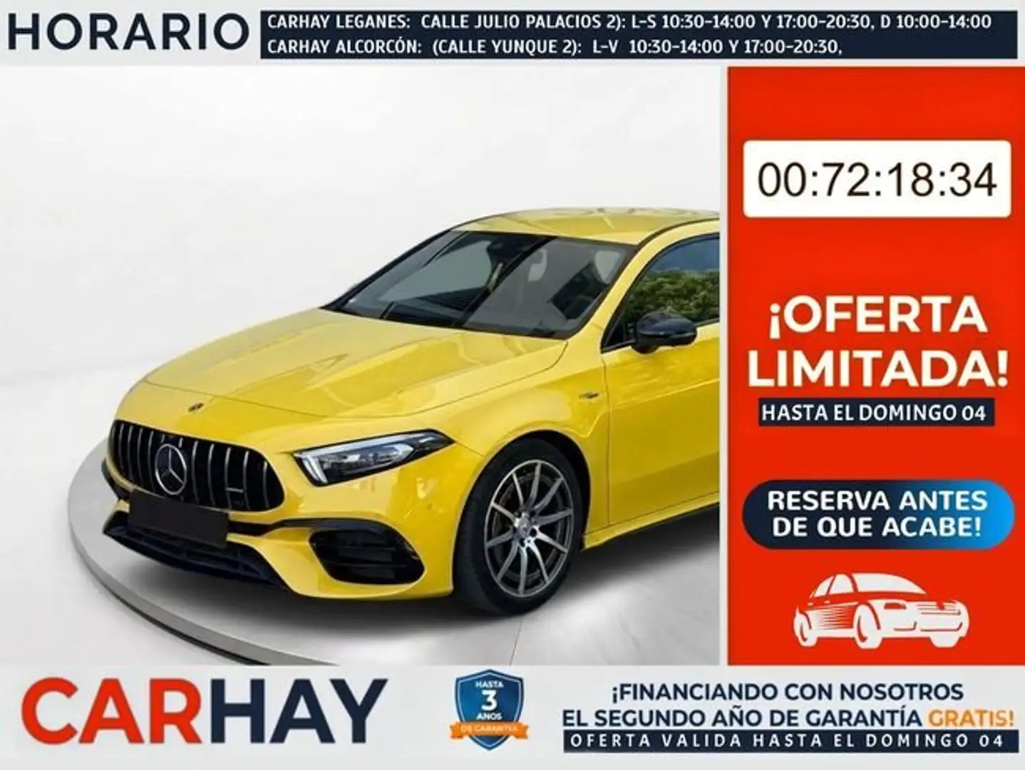 Mercedes-Benz A 45 AMG Mercedes-AMG S 4MATIC+ Amarillo - 1