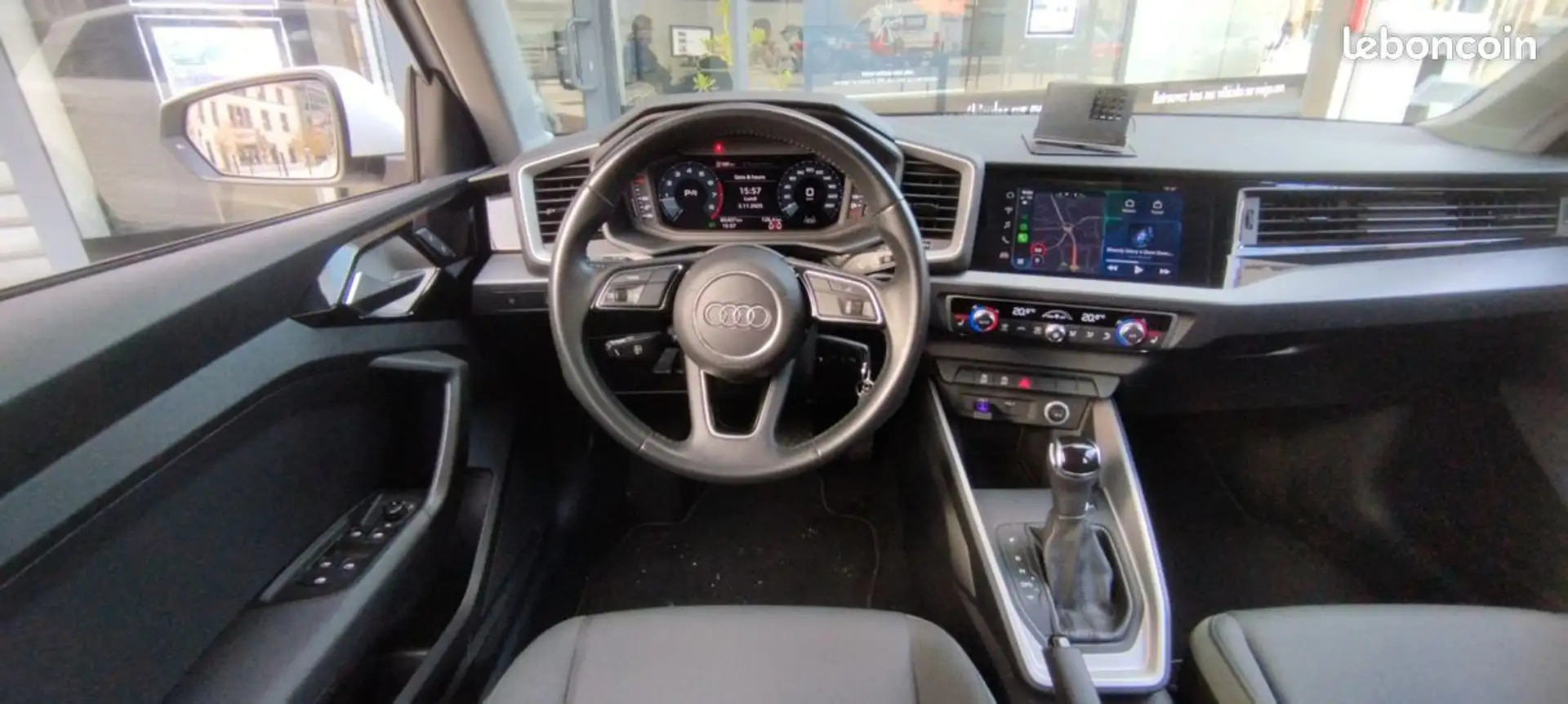 Audi A1 1.5 35 tfsi 150ch business line s-tronic bva carplay sieges chauffants Blanc - 2