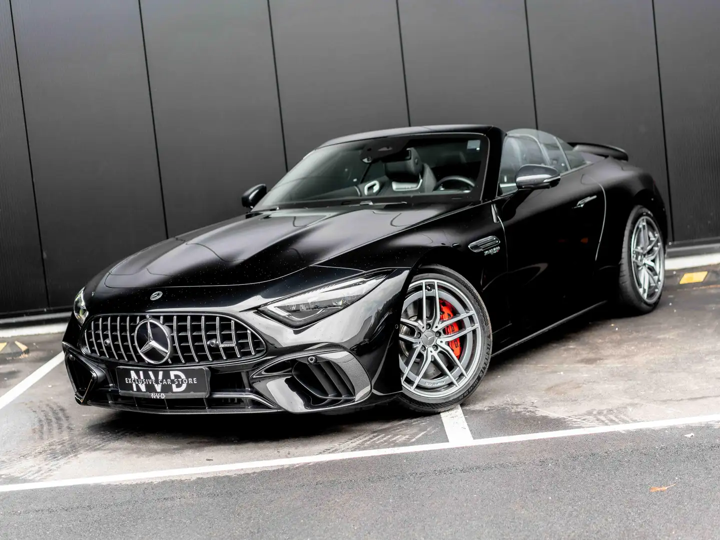 Mercedes-Benz SL 55 AMG V8 | Carbon Pack | Massage | 360° | Burmester | Schwarz - 1